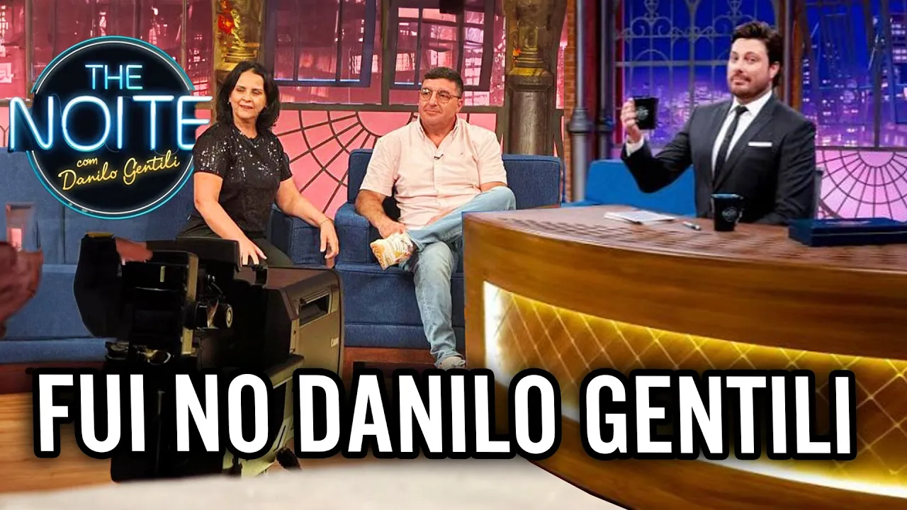 ESTOU FAMOSO FUI NO SBT COM DANILO GENTILI ????????????