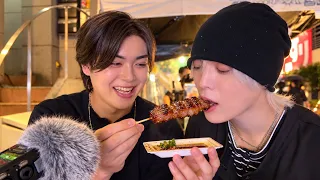 【大阪食べ歩き】ジャンケンで負けたら一口だけ!色々ありすぎてツボったwwww