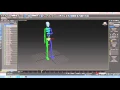 3DS Max - Biped Bip001 and Track Selection Set Key