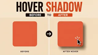CSS Box Shadow Hover Effect Easy CSS Hover Effect Tutorial