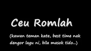 doel sumbang ceu romlah lirik 