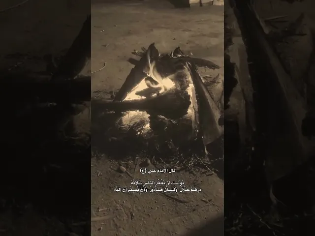 عن الإمام علي (عليه السلام) 🌱🤍