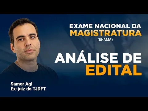 Vídeo: distribuição das questões do ENAM por disciplina