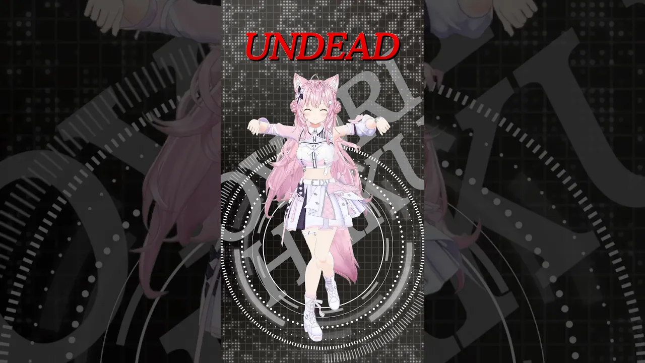 激ムズUNDEAD踊ってみた?5分で覚えてみたけど5分で覚えるものじゃなかった！ #undead #化物語 #ayase #踊ってみた #shorts #dance #博衣こより #ホロライブ