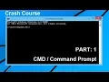 Windows Command Prompt tutorial part 1