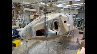 20 Sep 2023 Laminating aft overflow tank