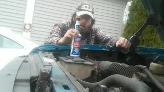 Review O Reilly Auto Parts windshield wiper fluid and Lucas power steering fluid on Old Blue