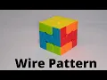 Make a Wire Pattern on Rubik s Cube without Algorithm