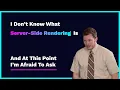 Server-Side Rendering Explained Briefly