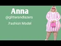 Anna Biography Wiki Plussize Curvy Model Fashion Model Lifestyle Facts
