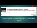 IGCSE Additional Mathematics 0606 Paper 2 Year 2018 Series 18 Part 1