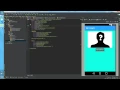 How to Style the action bar in android studio