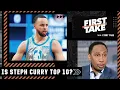 Stephen A makes the case for Stephen Curry to be in the top 10 all-time list First Take