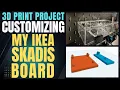 3D Printing IKEA Skadis Pegboard Mounts