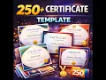 250 Certificate Templates That Make Awards Look Professional