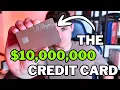 Unboxing the 10 MILLION JP Morgan Reserve Credit Card