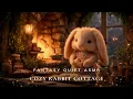 Download Lagu Cozy Rabbit Cottage 🏡 Soft Piano \u0026 Fireplace Ambience with Nature Sounds for Reading