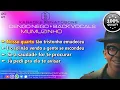 DENGO NEGO + BACK VOCALS - MUMUZINHO - KARAOKE PLAYBACK INSTRUMENTAL