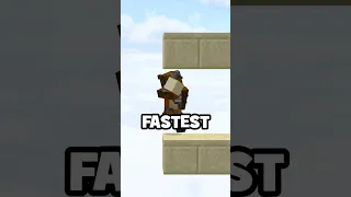I Learned Minecraft S Fastest Bridging Method 