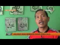 Kaligrafi nan Indah Ini Terbuat dari Limbah Kaca