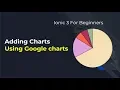 Ionic 3 for Beginners adding charts to Ionic App