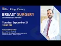 September Surgery Symposium Dr J Jaime Alberty Breast Surgery