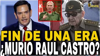 ÚLTIMA HORA 🚨 ¿MURIÓ RAÚL CASTRO? CUBA EN VIVO EL FIN DE UNA ERA ¿Díaz-Canel NEGOCIARA CON EEUU?
