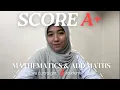 HOW TO SCORE A FOR MATH AND ADD MATHS SPM TIPS FROM STRAIGHT A s STUDENT