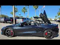 2024 Chevrolet Corvette Stingray Convertible 3LT Z51 Carbon Flash Metallic English Version
