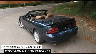 Mustang GT conversível (13 mil milhas) | Garagem do Bellote TV