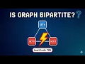 LeetCode 785 Is Graph Bipartite DFS Graph Solution