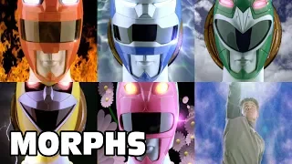 lost galaxy all ranger morphs power rangers official