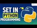 Python Set - What are Sets in Python Python Tutorials in Hindi