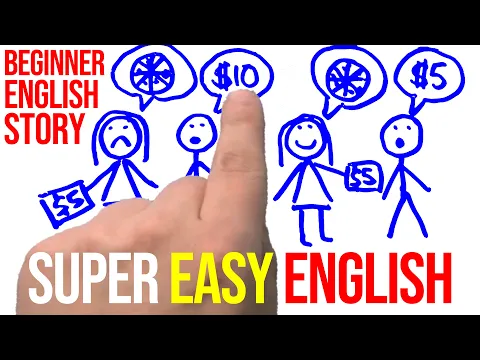 Emma Likes Pizza Story | Learn English with Natural Approach Listening Input for Adult ESL Beginners