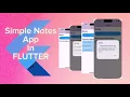Create Notes app in Flutter Tutorial Mac