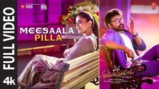 full video meesaala pilla mana shankaravaraprasad garu chiranjeevi nayanthara bheems music