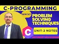 Problem Solving Techniques Structured Programming Concepts BCA MCA CCS University