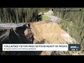 Collapsed Teton Pass detour ready in weeks