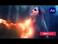 How To Create an EPIC DISINTEGRATION Animation Effect in After Effects TUTORIAL part 1 of 2