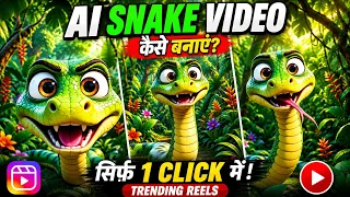 Funny Snake AI Video Kaise Banaye | Viral AI Snake Video Kaise Banaye | AI Snake Reels Kaise Banaye