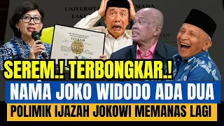 SEREM.! TERBONGKAR ADA DUA JOKO WIDODO.! IJAZAH PALSU JOKOWI MEMANAS LAGI.!