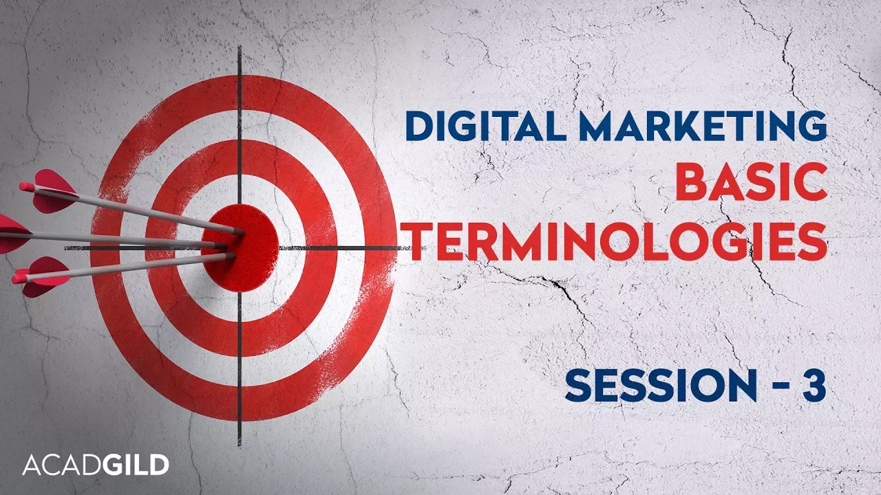 Basic Terminologies in Digital Marketing | Digital Marketing Tutorial for Beginners - Part 3