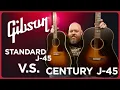Can You Hear The Difference 12-Fret vs 14-Fret Gibson J-45 Century vs Standard
