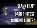 How to Fix Instax Mini 9 and Mini 8 Common Problems Blinking Lights Blank Film and Dark Photos