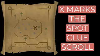 OSRS TREASURE TRAILS - MAPS CLUE SCROLL X-Marks the spot