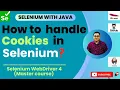 Session 24 Master Selenium - Java Why Your Web Automation Tests NEED Cookie Handling