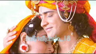 sweet hug moment radha krishna mv phir bhi tumko chahunga
