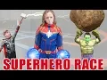 Download Lagu Captain Marvel VS Hulk VS Thor Race! Who Is the Greatest Superhero In Real Life?