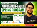 Spring Annotation-Based Employee Management System Setter Dependency Injection using Autowired