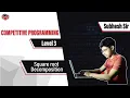 Square Root Decomposition Competitive Programming